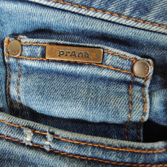 Prana Sienna Slim Skinny Soft Stretch Organic Cotton Jeans 8/29 - Picture 6 of 11